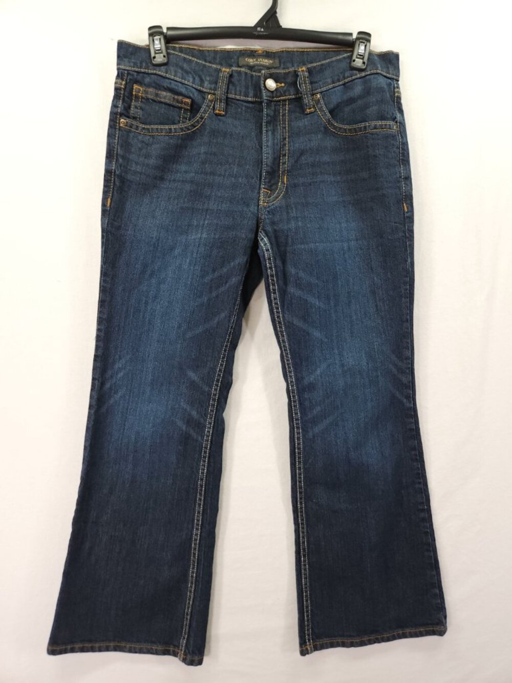 Cody James Duke Mens 33x30 (Actual 35x28) Relaxed Bootcut Jeans Western Cowboy